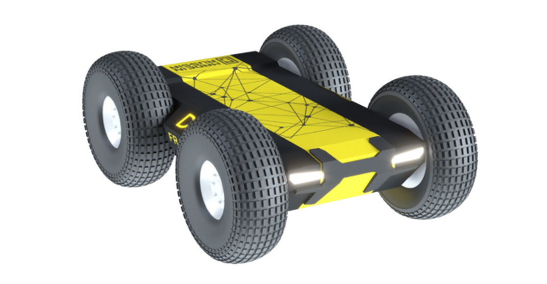 Ровер DH:FRAME 150 в сборе (basic AGV platform + onboard electronics)