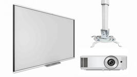 Комплект: интерактивная доска SMART SBM787V с проектором EXD201W и креплением DSM-2L