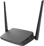Беспроводной роутер D-LINK DIR-615/X1A,  черный